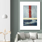 Félicité by Jacques Clement on GIANT ART - red abstract artiste québécois