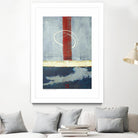 Félicité by Jacques Clement on GIANT ART - red abstract artiste québécois