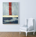 Félicité by Jacques Clement on GIANT ART - red abstract artiste québécois