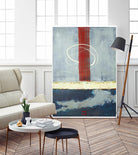 Félicité by Jacques Clement on GIANT ART - red abstract artiste québécois