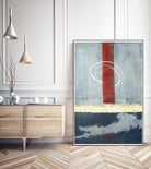 Félicité by Jacques Clement on GIANT ART - red abstract