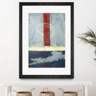 Félicité by Jacques Clement on GIANT ART - red abstract artiste québécois