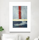 Félicité by Jacques Clement on GIANT ART - red abstract artiste québécois