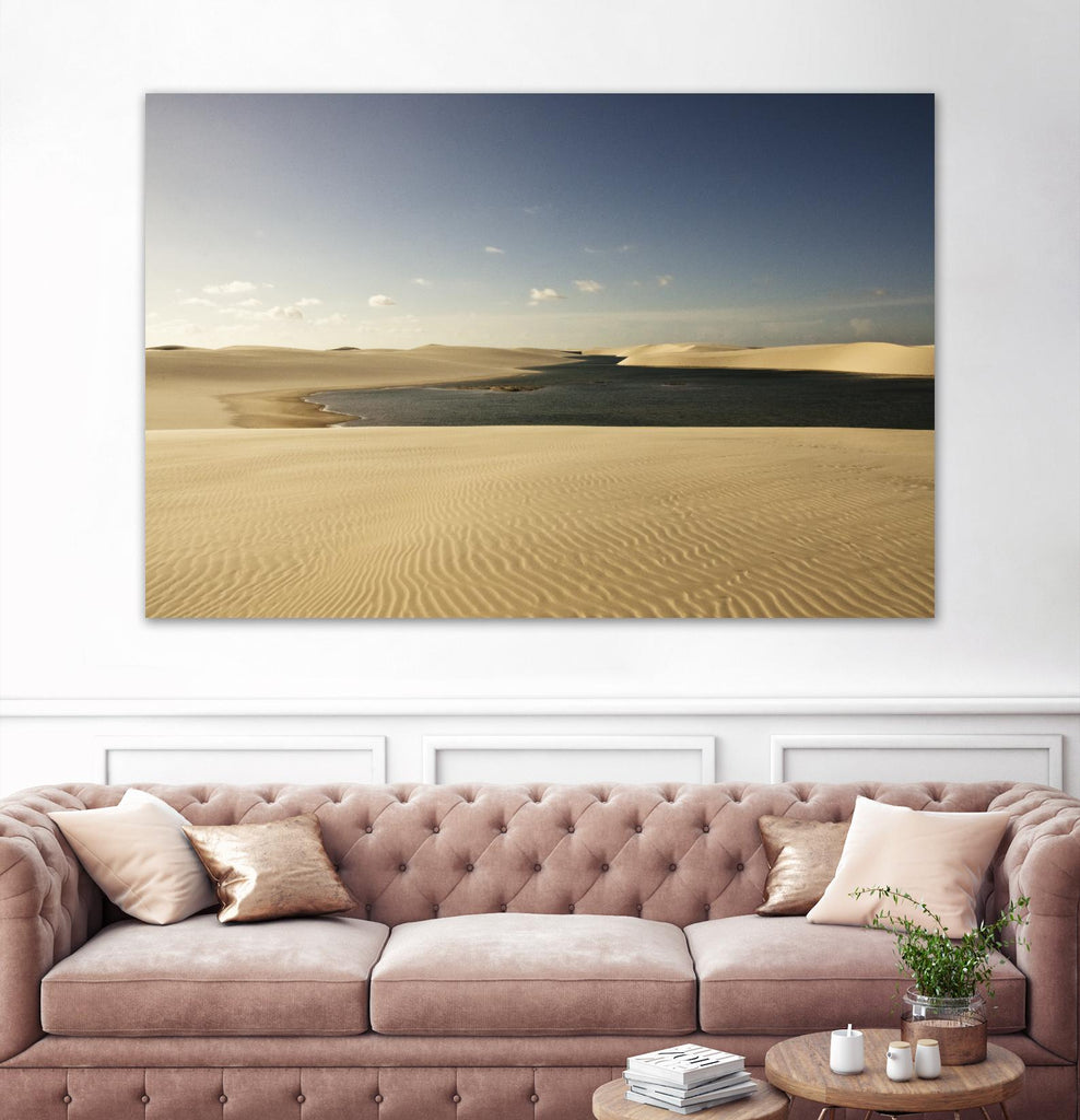 Dunes par Daniel Stanford sur GIANT ART - paysage beige