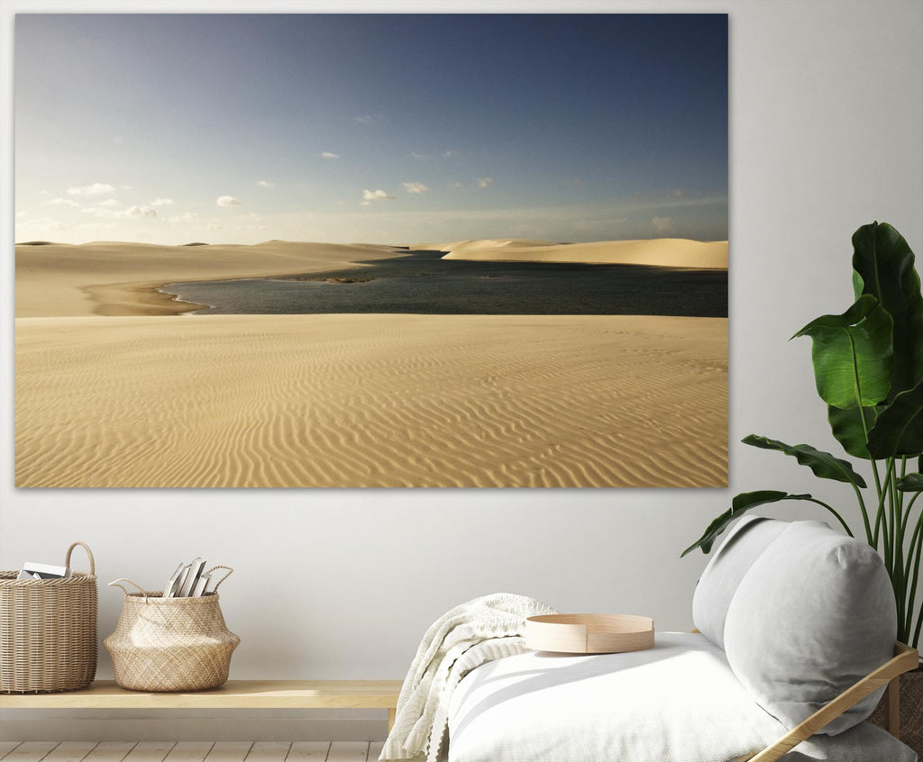 Dunes par Daniel Stanford sur GIANT ART - paysage beige