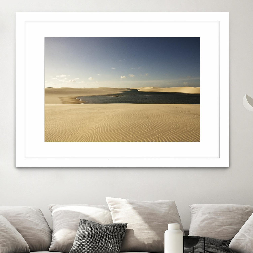Dunes by Daniel Stanford on GIANT ART - beige landscape