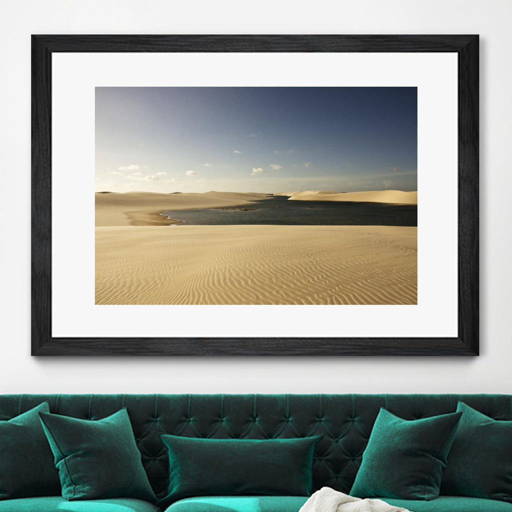 Dunes by Daniel Stanford on GIANT ART - beige landscape