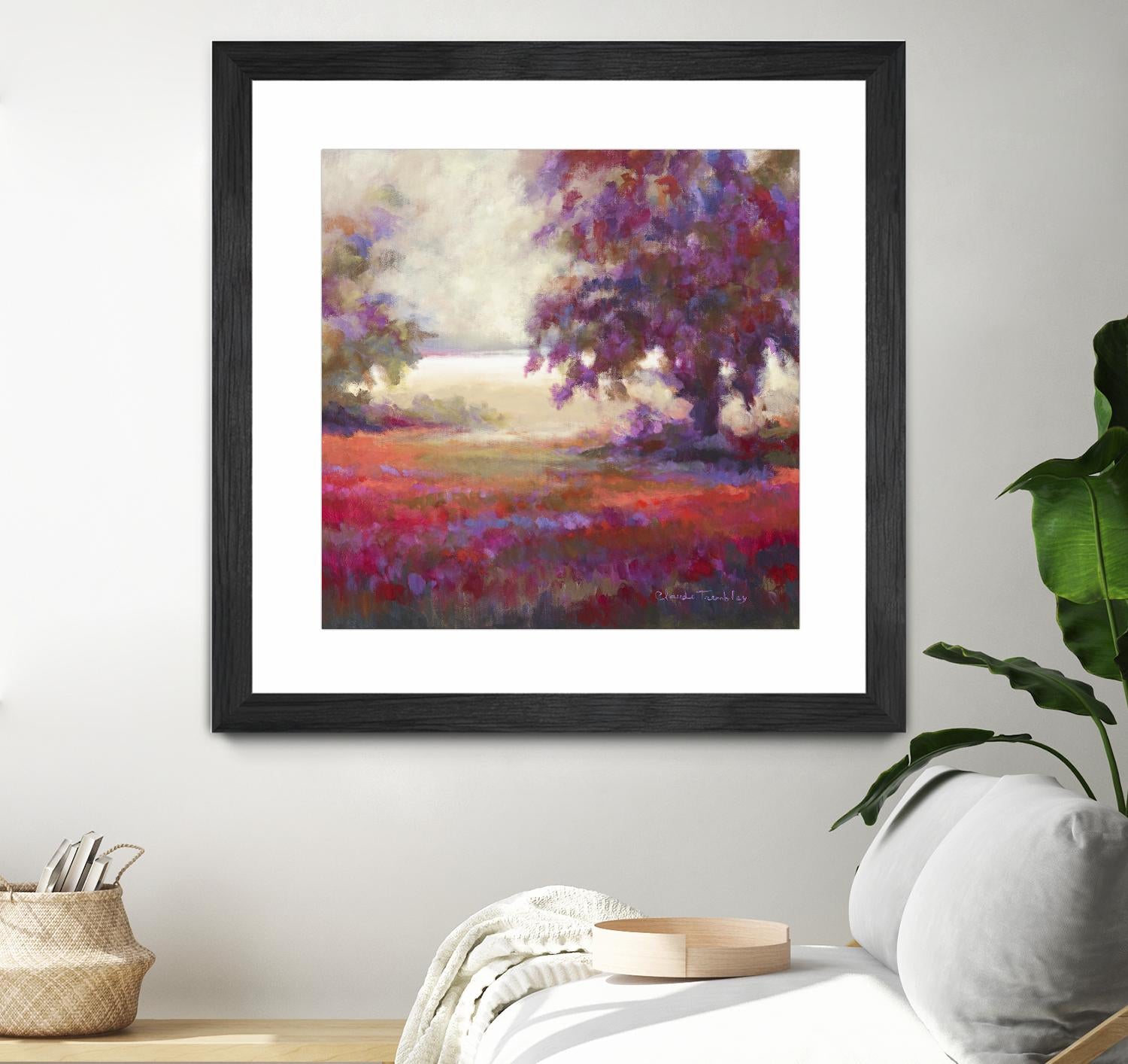 Au seuil de l’étonnement by Claude Tremblay on GIANT ART - brown trees