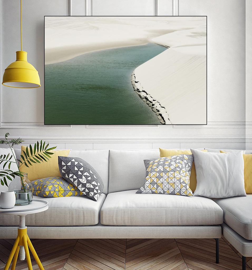 Pale Dunes par Daniel Stanford sur GIANT ART - paysage beige