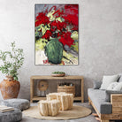 aquarius by Doris Savard on GIANT ART - green floral