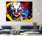 Clown by Ray Lengelé on GIANT ART - red street art horror