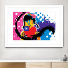 Heart by Ray Lengelé on GIANT ART - pink street art chinese