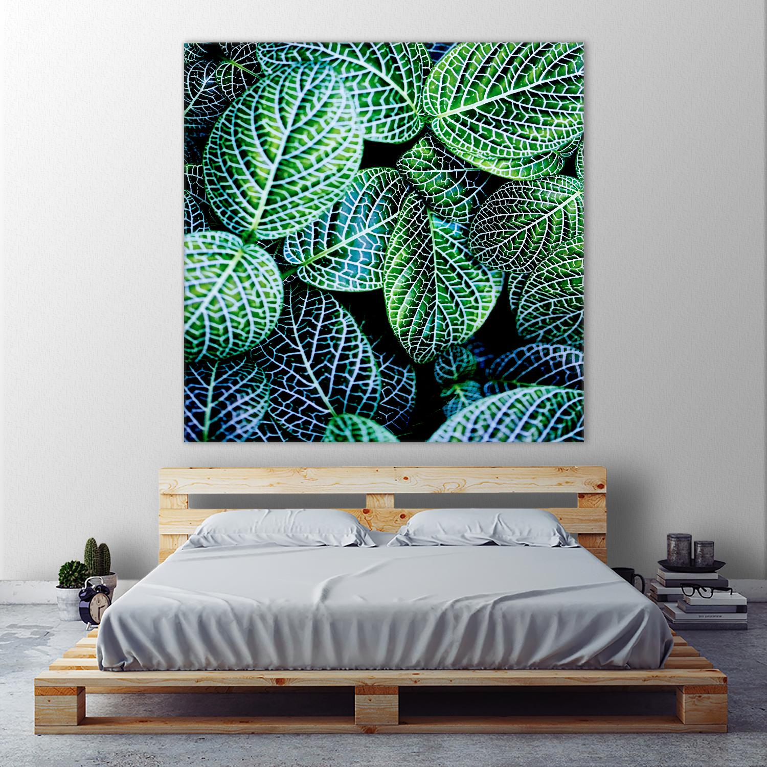 Leaf VIII by Peter Morneau on GIANT ART - white botany