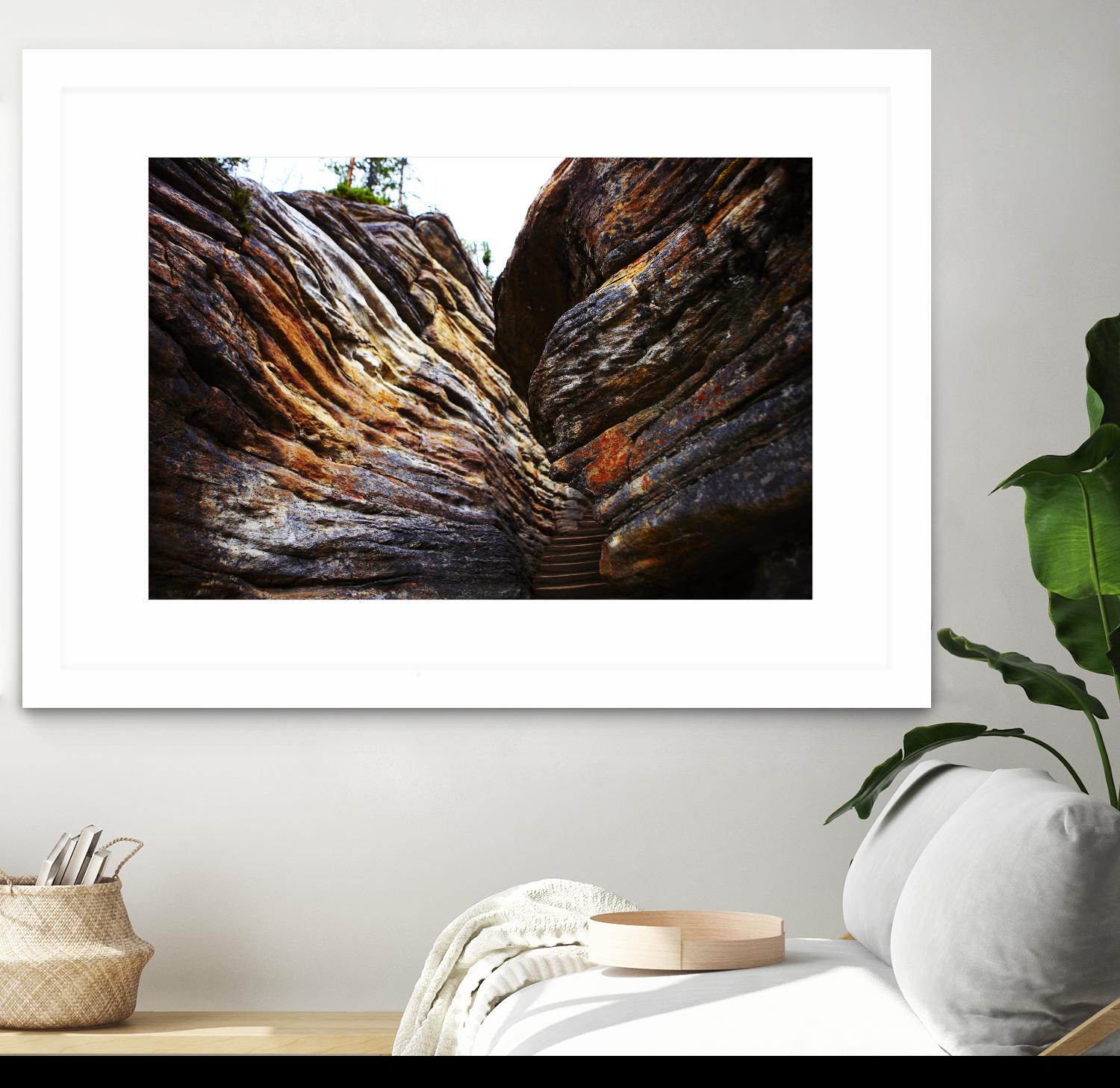 Landscape V by Peter Morneau on GIANT ART - orange photo art