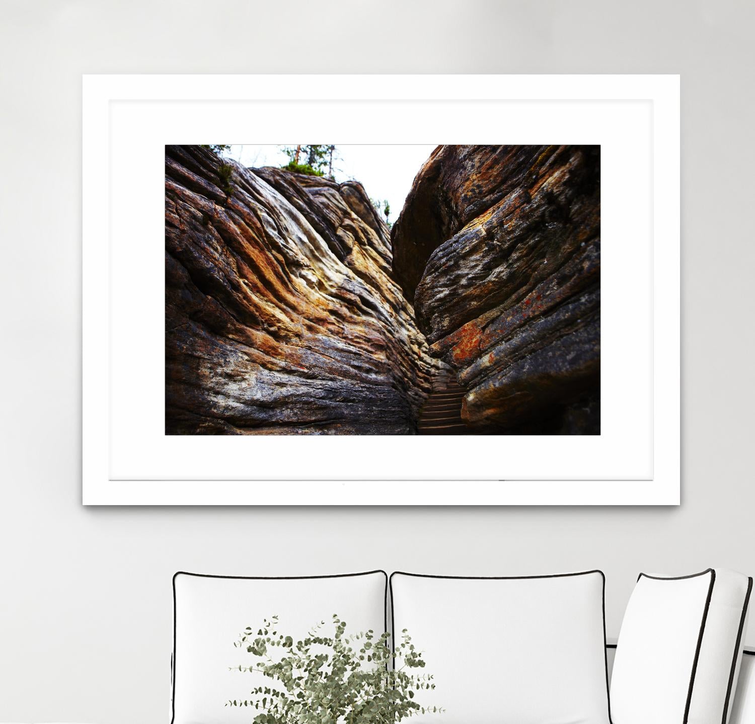 Landscape V by Peter Morneau on GIANT ART - orange photo art