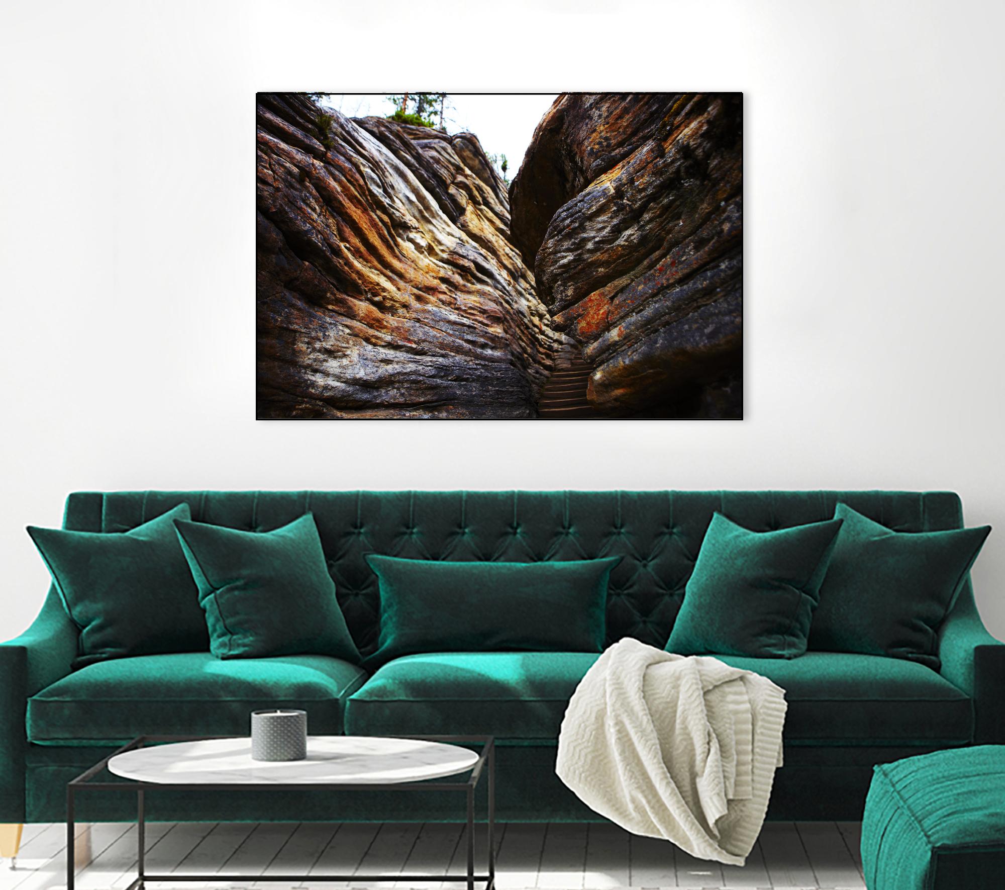 Landscape V by Peter Morneau on GIANT ART - orange photo art