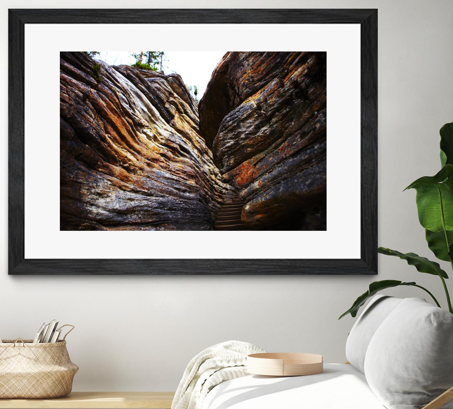 Landscape V by Peter Morneau on GIANT ART - orange photo art