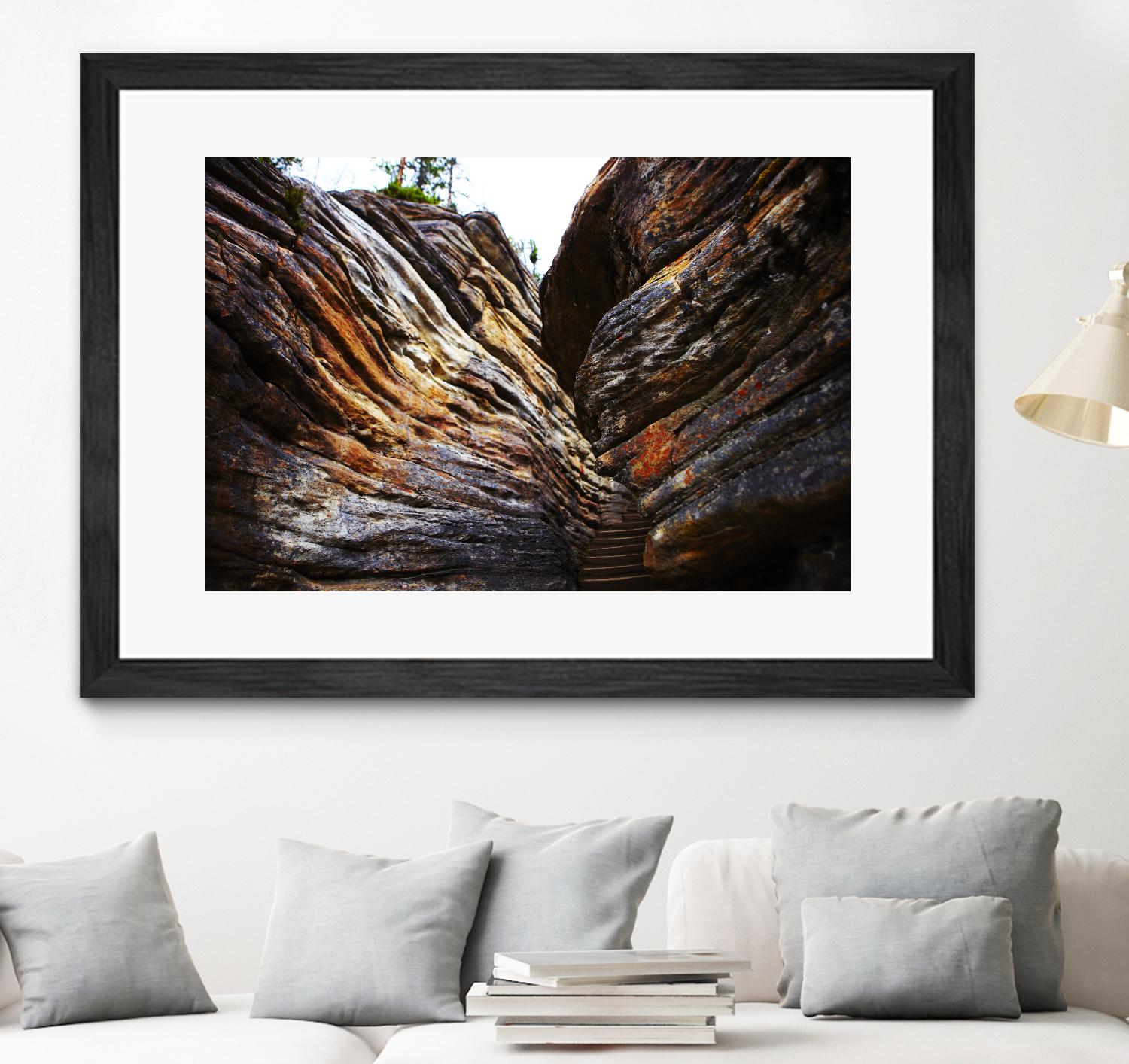 Landscape V by Peter Morneau on GIANT ART - orange photo art