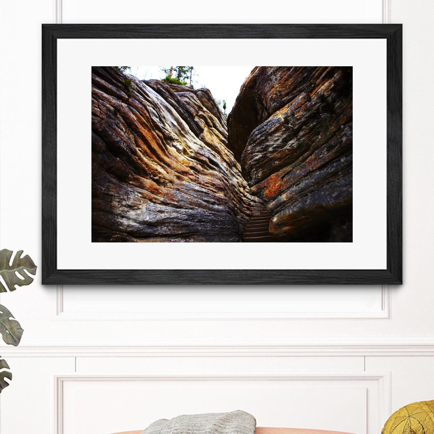 Landscape V by Peter Morneau on GIANT ART - orange photo art