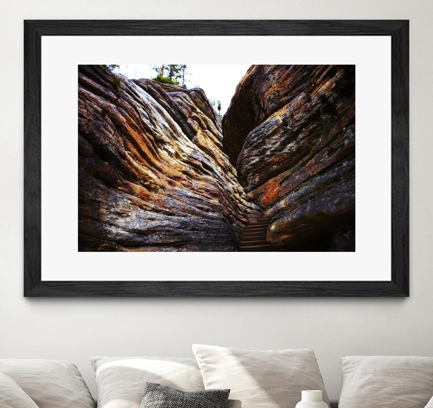 Landscape V by Peter Morneau on GIANT ART - orange photo art