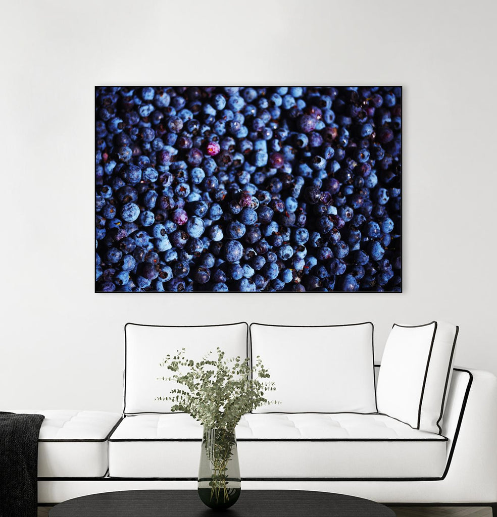Blueberries II by Peter Morneau on GIANT ART - blue photo art