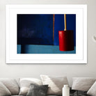 Blue and Red by Peter Morneau on GIANT ART - blue photo art