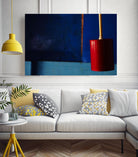 Blue and Red by Peter Morneau on GIANT ART - blue photo art