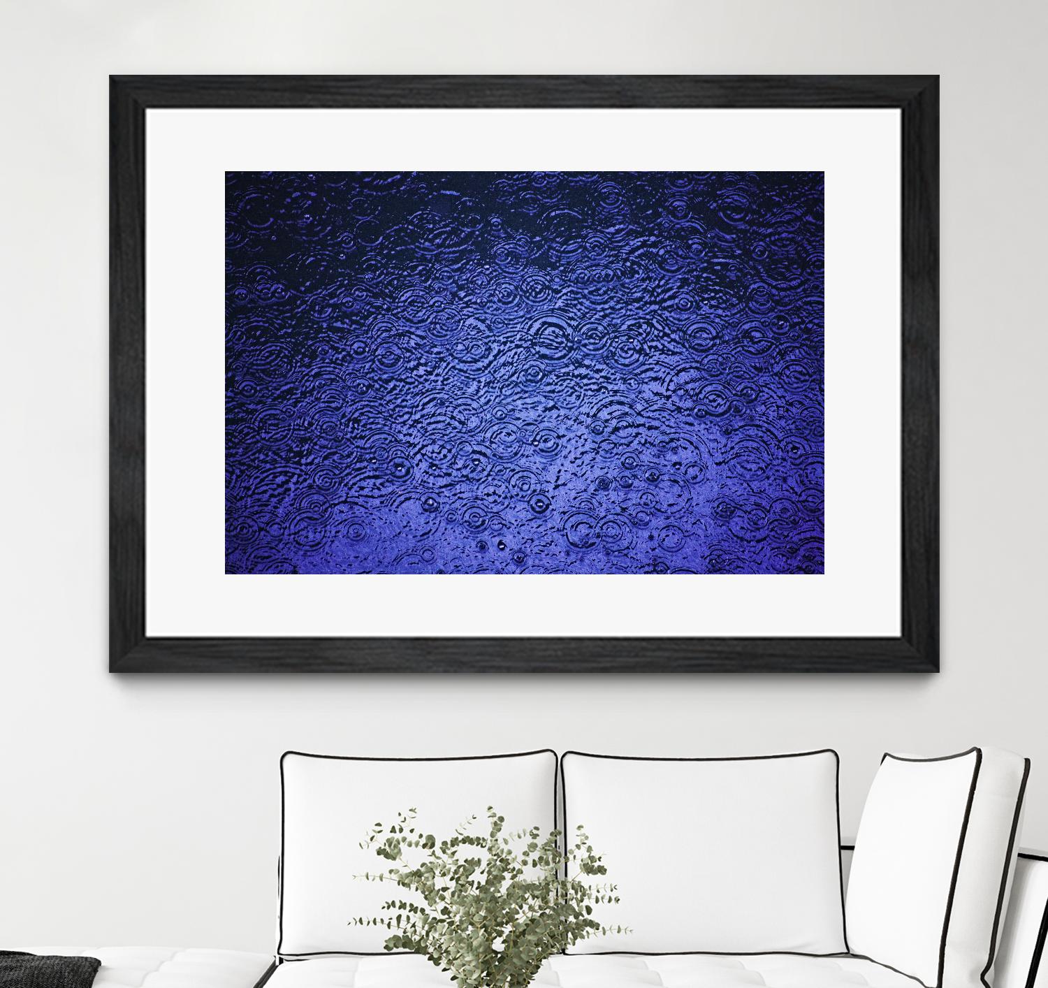 Rain II by Peter Morneau on GIANT ART - black photo art