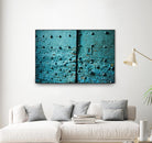 Turquoise rust by Peter Morneau on GIANT ART - black photo art