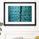 Turquoise rust by Peter Morneau on GIANT ART - black photo art