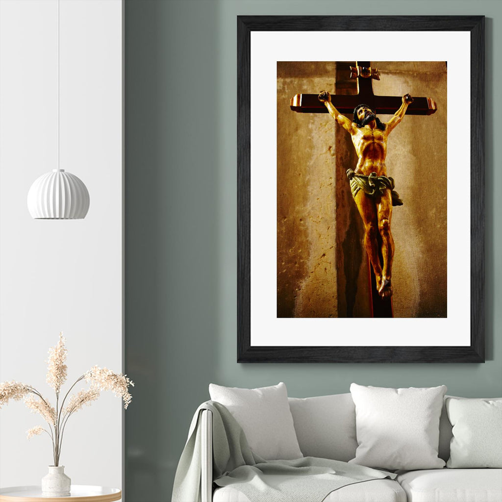 Cross II de Peter Morneau sur GIANT ART - art photo brun