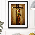 Cross II by Peter Morneau on GIANT ART - brown photo art