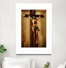 Cross II by Peter Morneau on GIANT ART - brown photo art