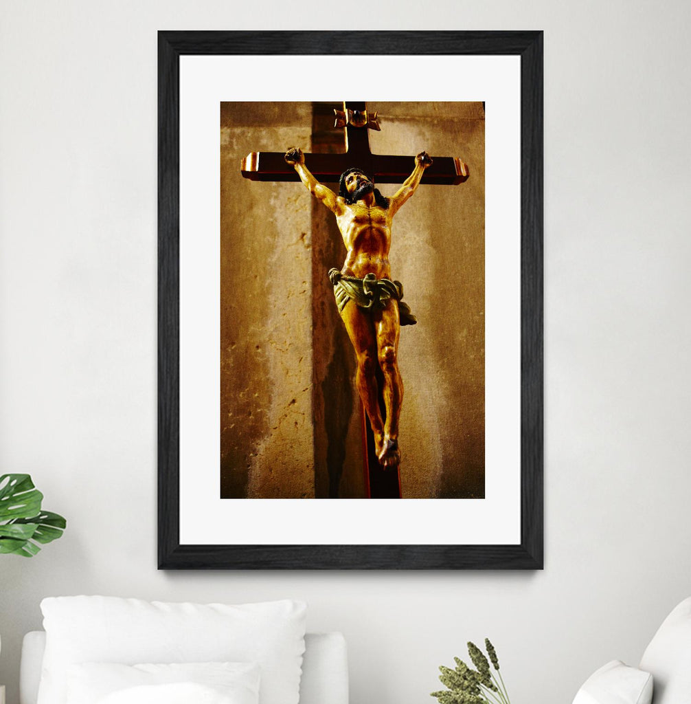 Cross II by Peter Morneau on GIANT ART - brown photo art