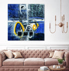 À déglacer by Sylvie Cloutier on GIANT ART - yellow abstract