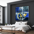 À déglacer by Sylvie Cloutier on GIANT ART - yellow abstract