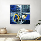 À déglacer by Sylvie Cloutier on GIANT ART - yellow abstract