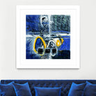 À déglacer by Sylvie Cloutier on GIANT ART - yellow abstract