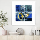 À déglacer by Sylvie Cloutier on GIANT ART - yellow abstract