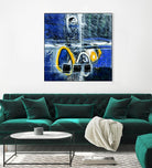 À déglacer by Sylvie Cloutier on GIANT ART - yellow abstract