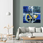 À déglacer by Sylvie Cloutier on GIANT ART - blue abstract