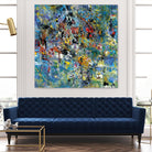 Carpe Diem 2 by Diane Lambin on GIANT ART - yellow abstract