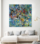 Carpe Diem 2 by Diane Lambin on GIANT ART - yellow abstract