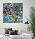 Carpe Diem 2 by Diane Lambin on GIANT ART - yellow abstract