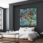 Carpe Diem 2 by Diane Lambin on GIANT ART - yellow abstract