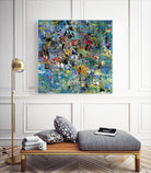 Carpe Diem 2 by Diane Lambin on GIANT ART - green abstract artistes du québec