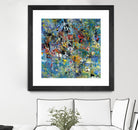 Carpe Diem 2 by Diane Lambin on GIANT ART - yellow abstract