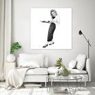 Burdens by Gill Alexander on GIANT ART - white black & white woman