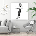 Burdens by Gill Alexander on GIANT ART - white black & white woman