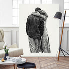 Peter & Rebecca by Gill Alexander on GIANT ART - white men and women